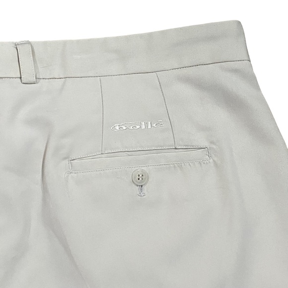 Bolle Golf Shorts Mens Size 38 Beige 9" Inseam Chino Pro Shop Golf Short - Picture 7 of 9